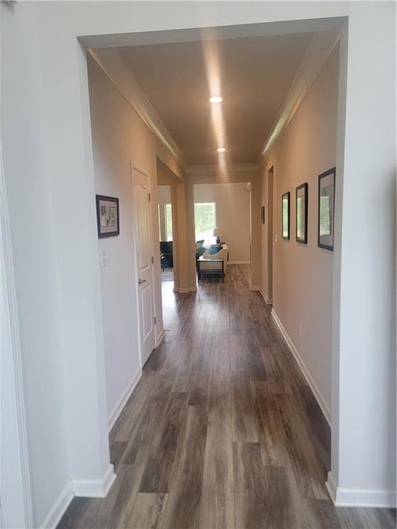 Hallway view from front door