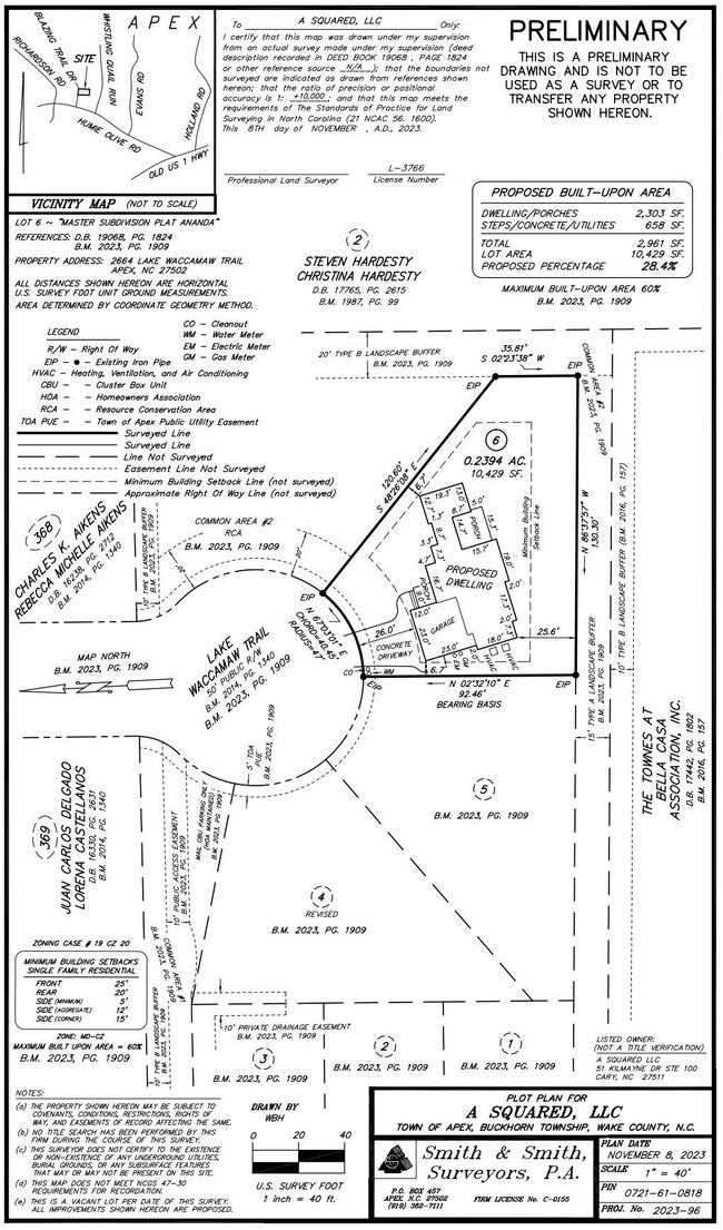 2664 Lake Waccamaw Trail, Apex, NC 27502 - photo 4