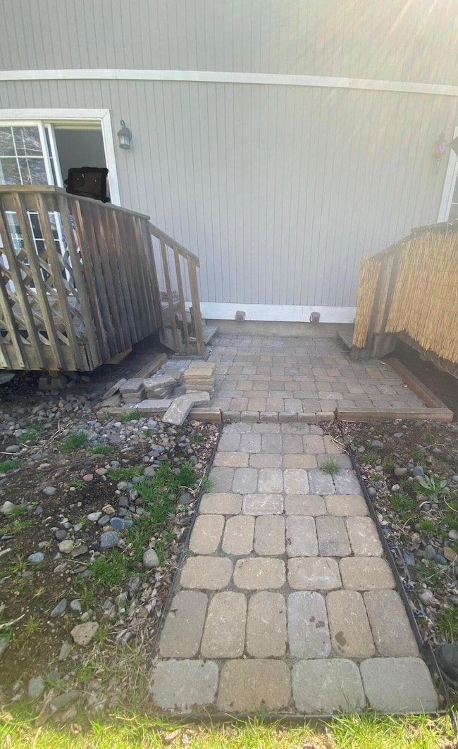 back deck pavers unit 3 and 4