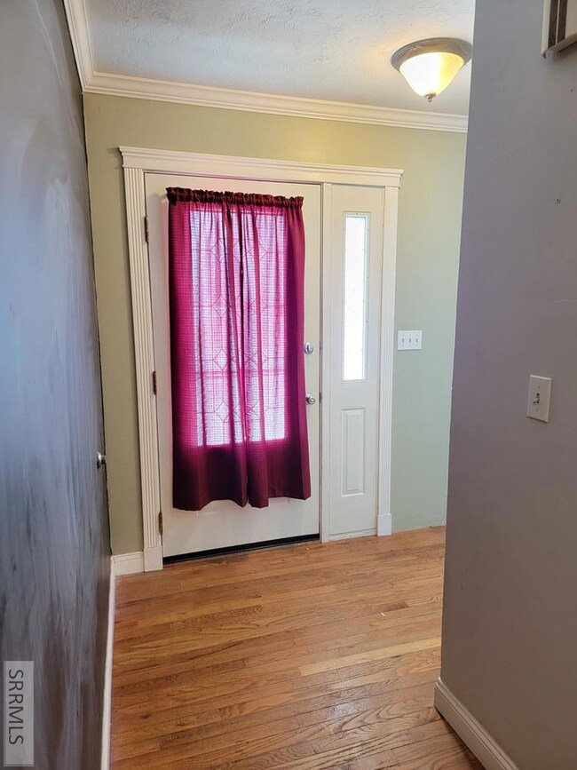 Entry with Chalkboard wall