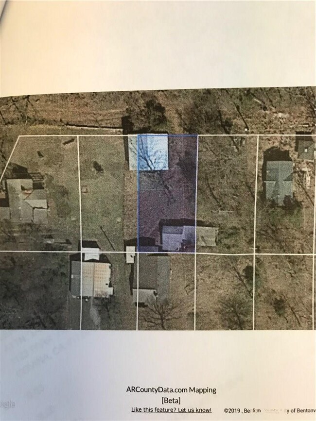 Aerial view of warehouse that is included in the listing.