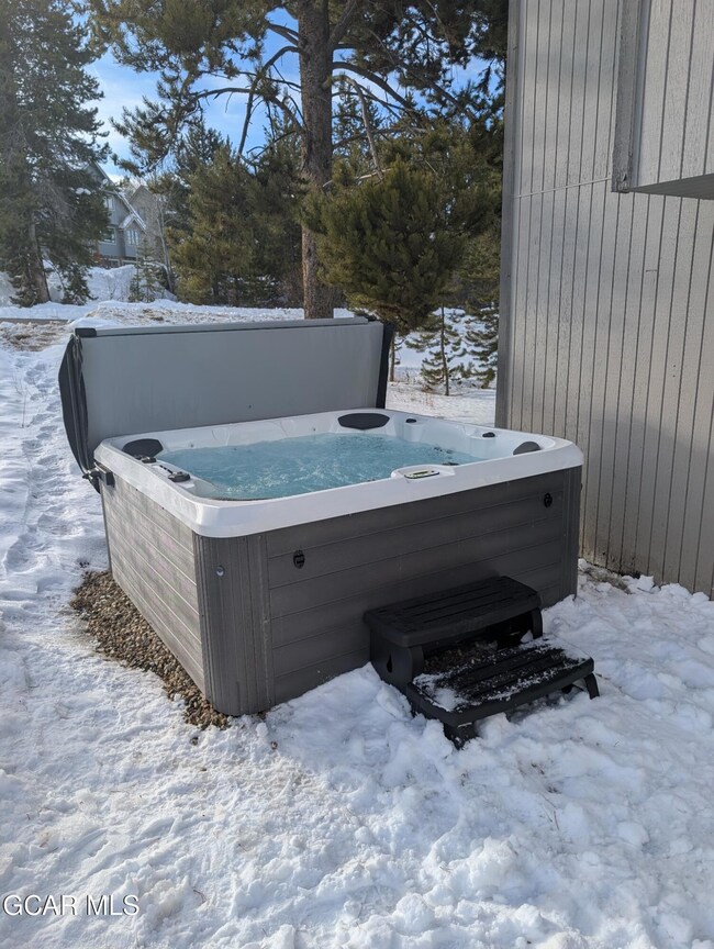 NEW HOT TUB INSTALLED