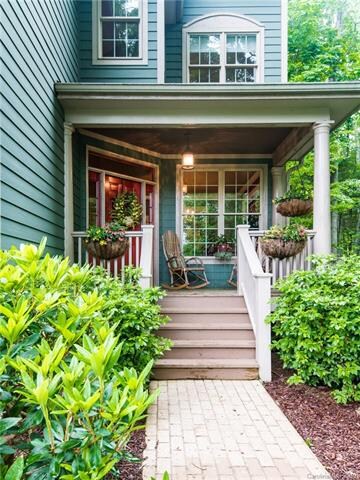 Warm and inviting entry way.