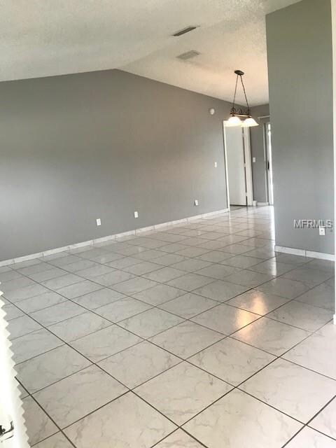 Living room without furniture