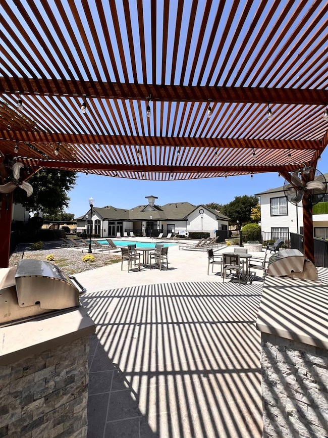 View of patio / terrace featuring area for grillin