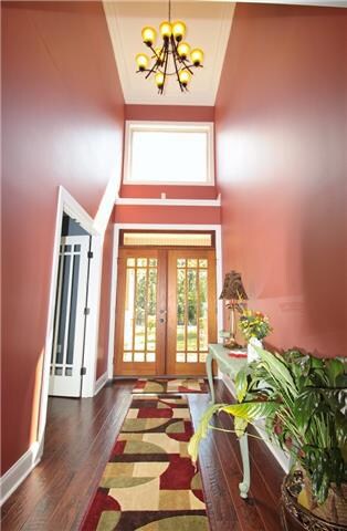 As you enter your new home you will love the two story foyer!