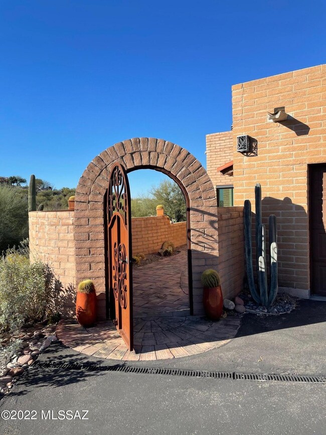 Courtyard entry