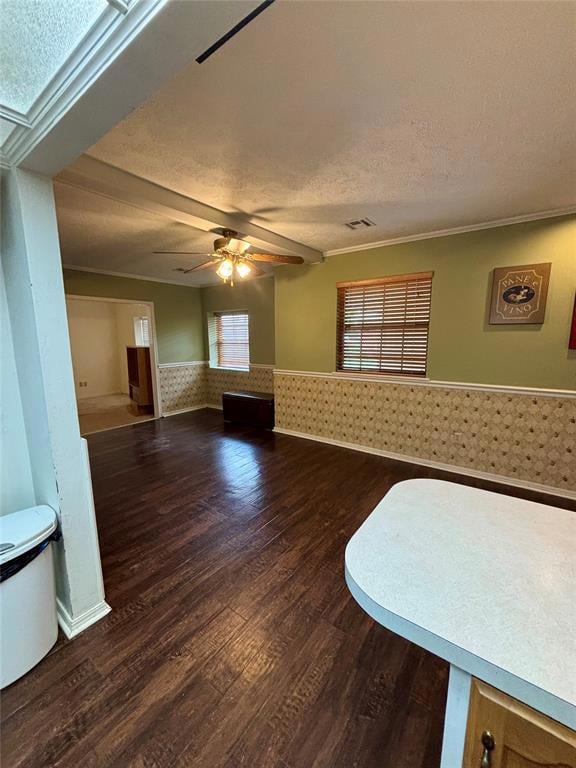 Looking onto dining room from kitchen
