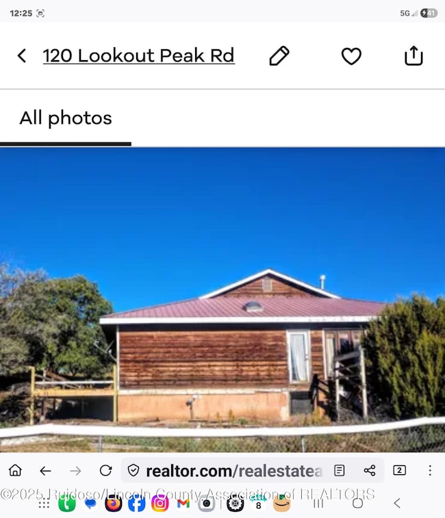 120 Lookout Peak Rd, Capitan, NM 88316 - photo 2