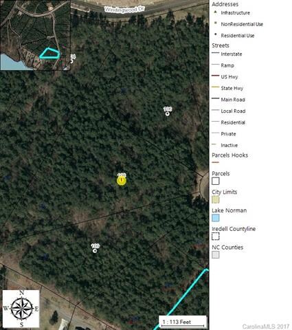 Aerial view of 108 Jenwood Court lot