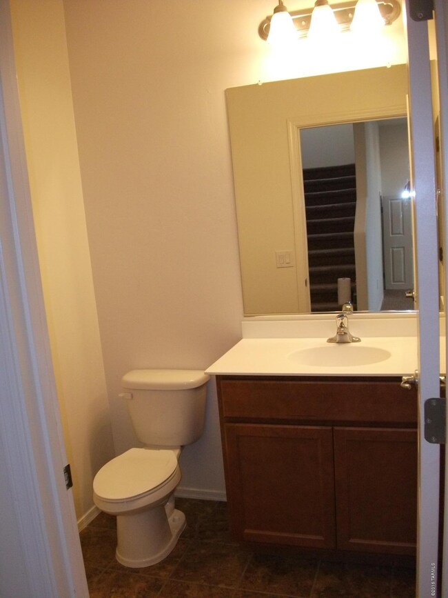 Downstairs powder room