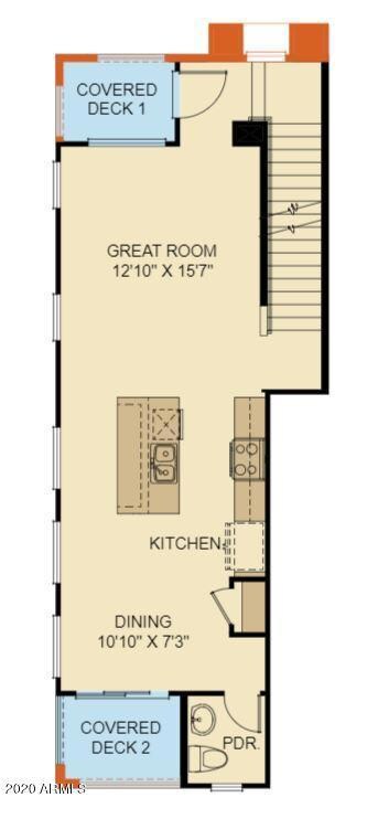 LAA 72 Main Level Floor Plan