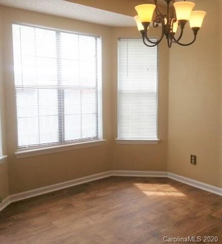 Vinyl floors, tons of natural light.