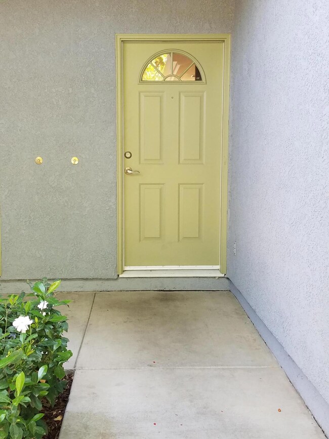 Gardenias at the front door