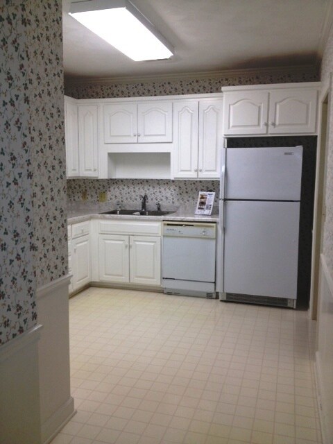 Kitchen View from Living Room