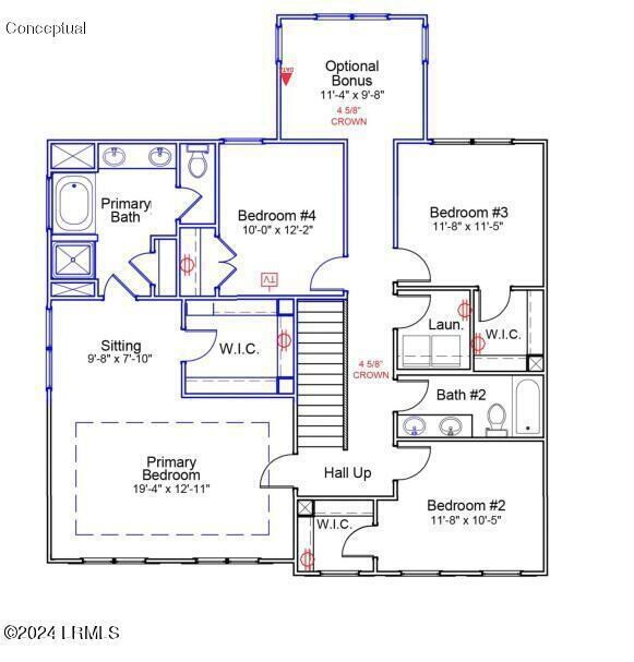 Langford Elevation B 2nd Floor