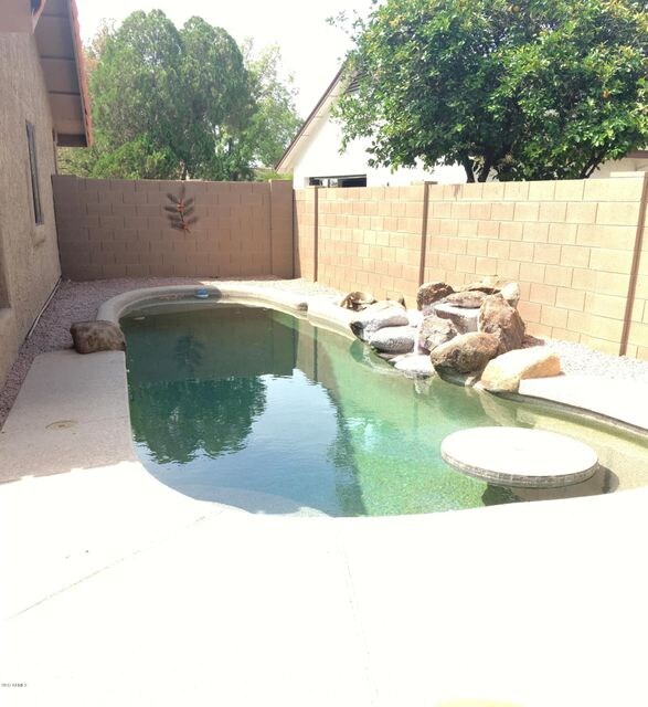 waterfall pool
