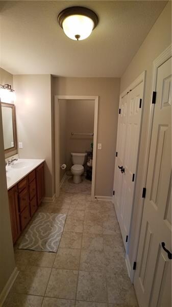 Master bath with Jack and Jill sink