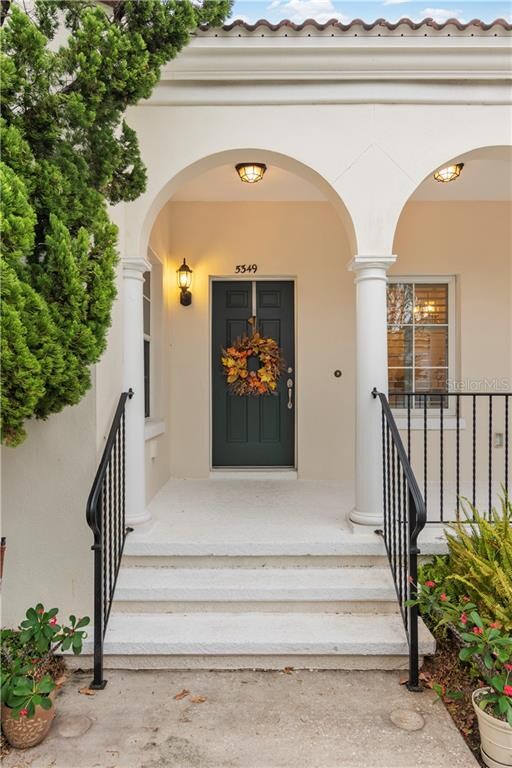 Welcoming 5349 Chatas Lane with New Porch Railings.