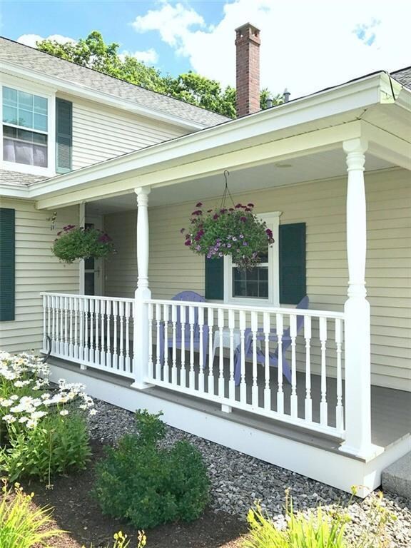 Porch Overlooking Front Yard