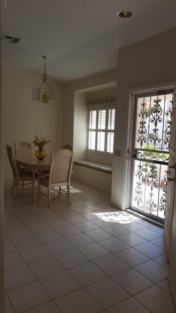 Front Door and Formal Dining Area