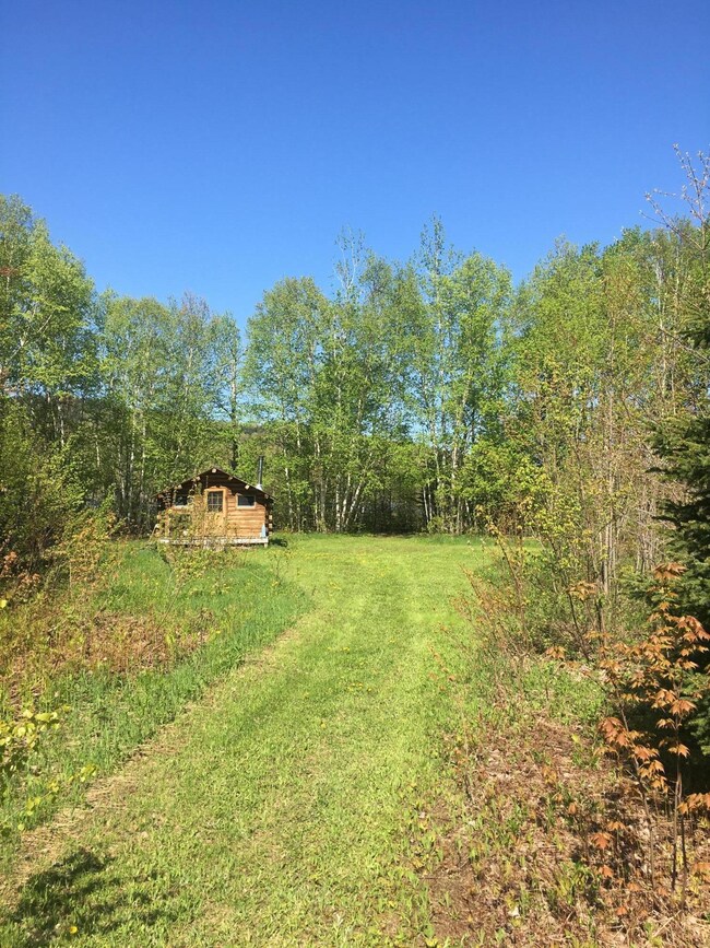 Exterior of cabin front