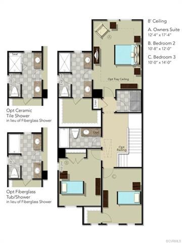 Rendering of Second Floor