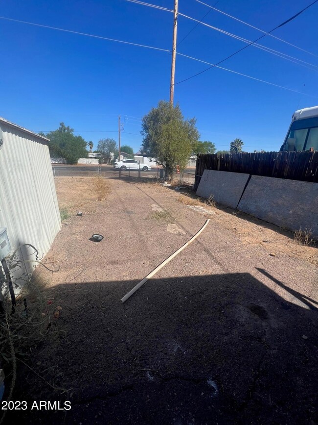 back of lot