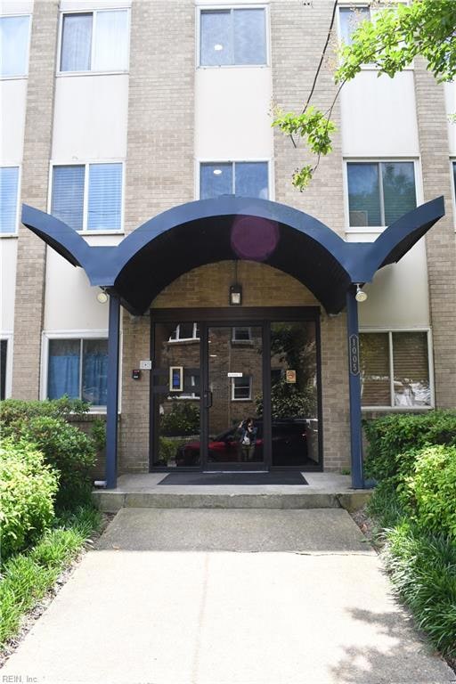 Secure entrance