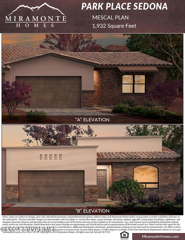 1932 - Plan B Elevations a and b
