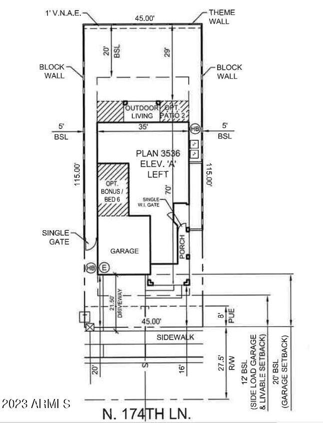 plot plan