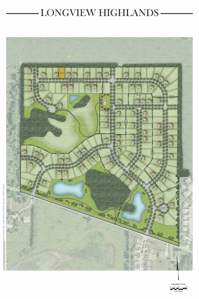 Longview Highlands Sales Map 4 February