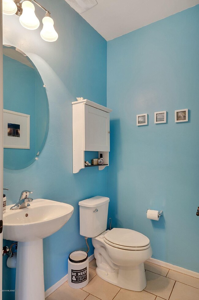 Downstairs half bath