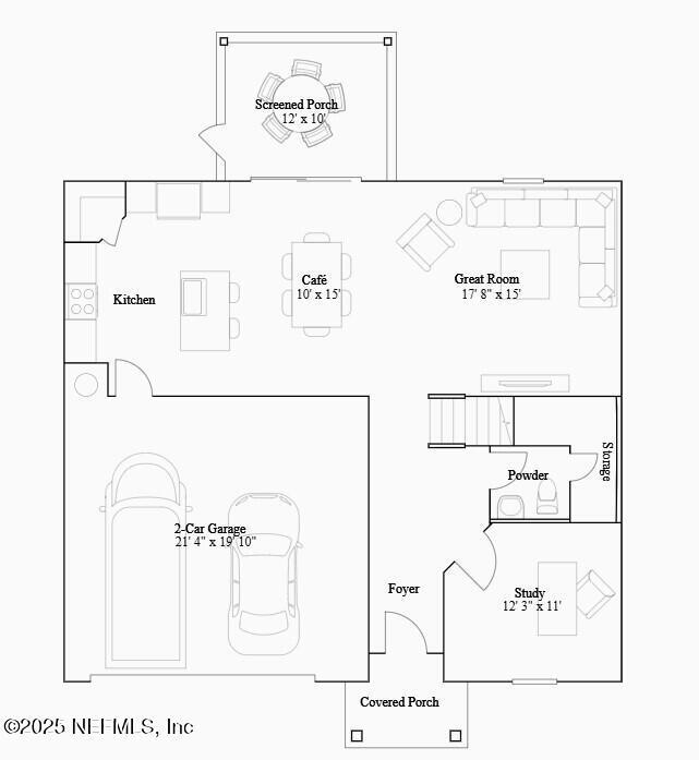 BRIO II Floorplan First Floor