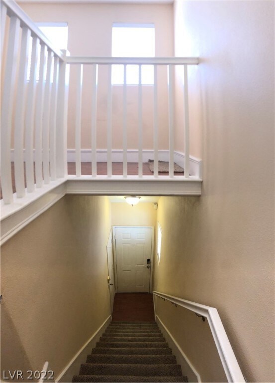 Entrance to condo with direct garage access from i