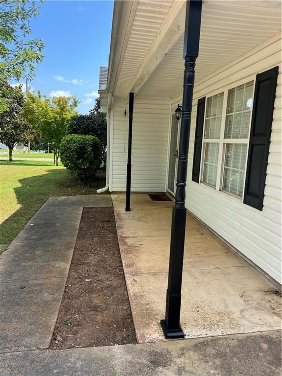 Covered porch