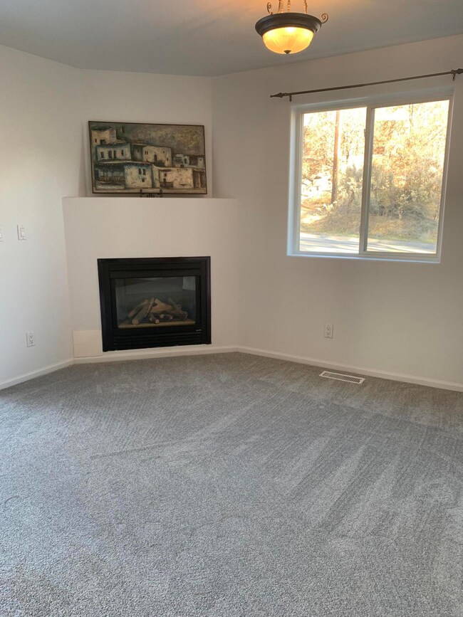 Living Room with Fireplace