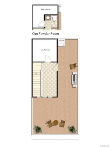 Sky View Terrace - home as the opt Powder Room