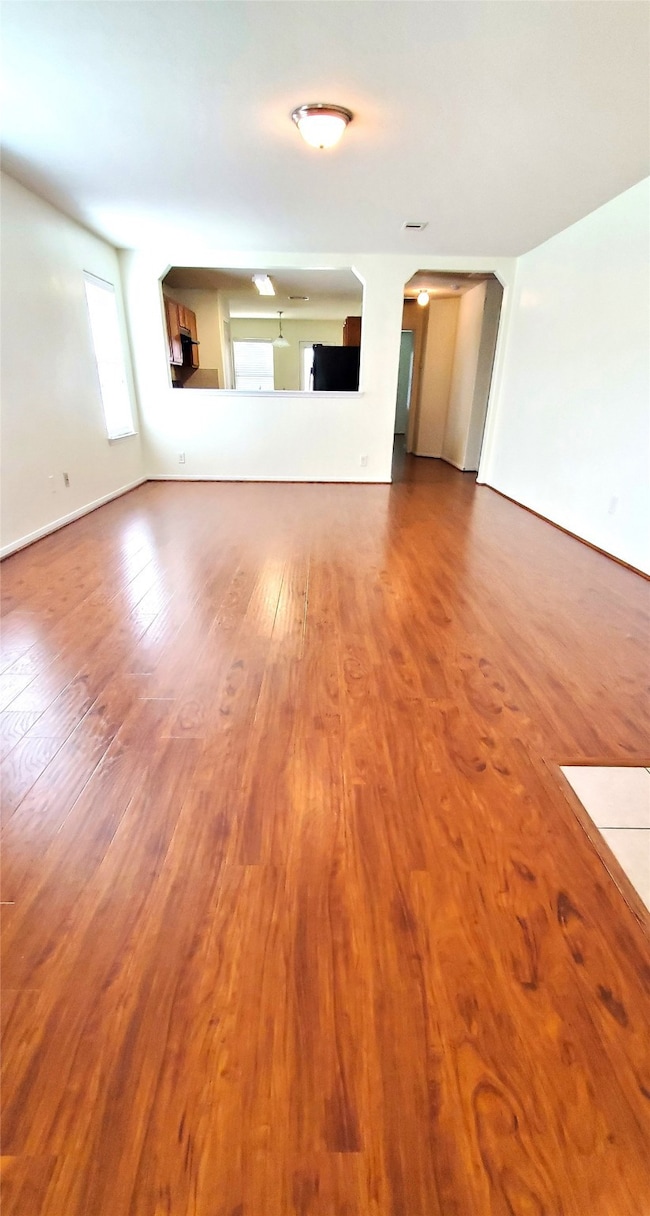 beautiful laminate throughout the house