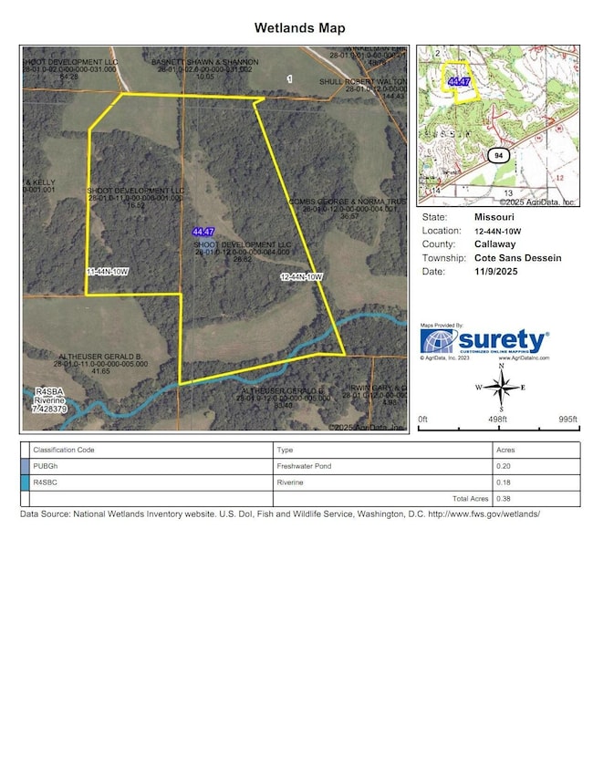 LOTS 10-11 County Road 4014, Cote Sans Dessein Township, MO 65080 - photo 3