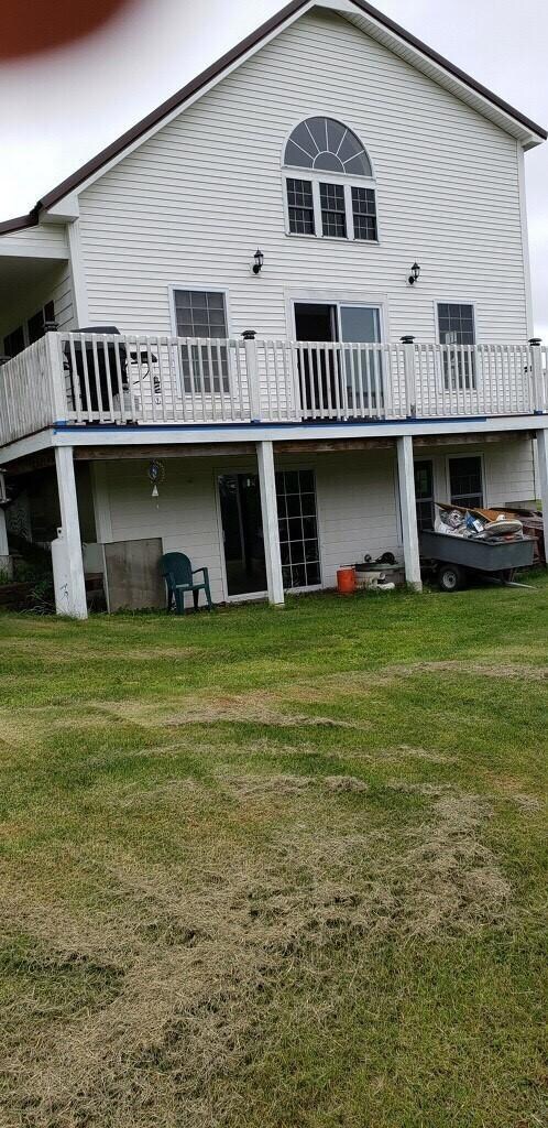 Exterior with deck and views!