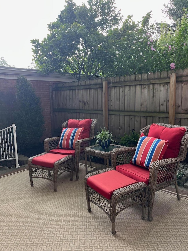 Secluded Backyard Patio