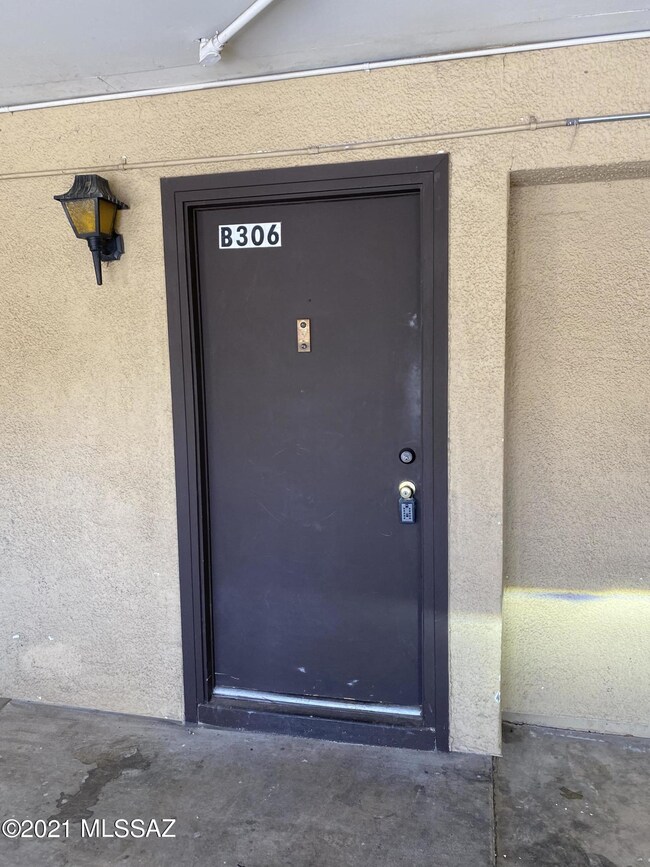 Front door with unit #