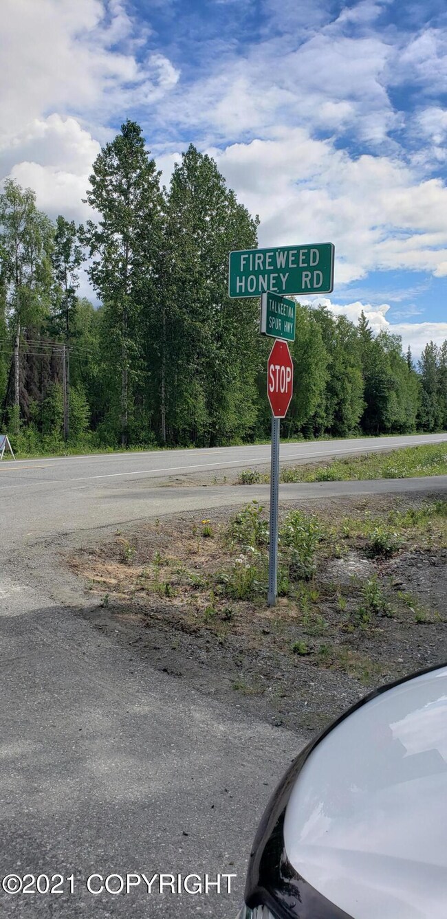 Fireweed Honey sign