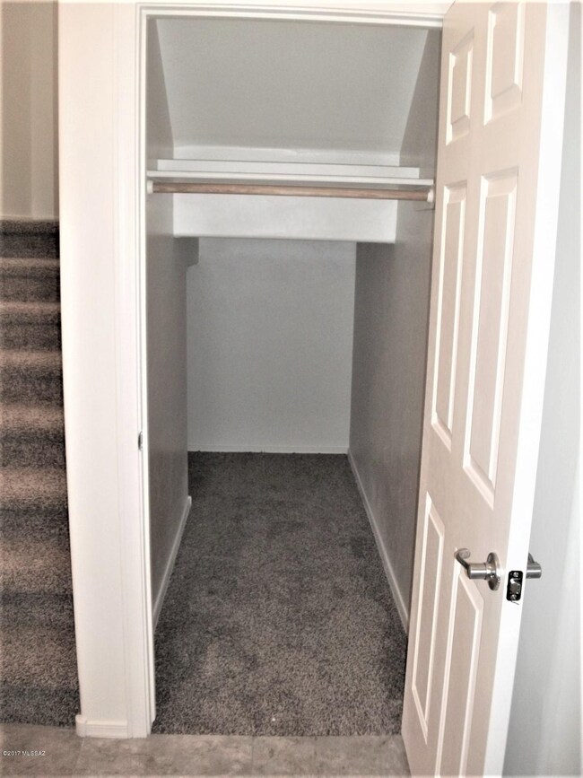 Coat closet w/storage