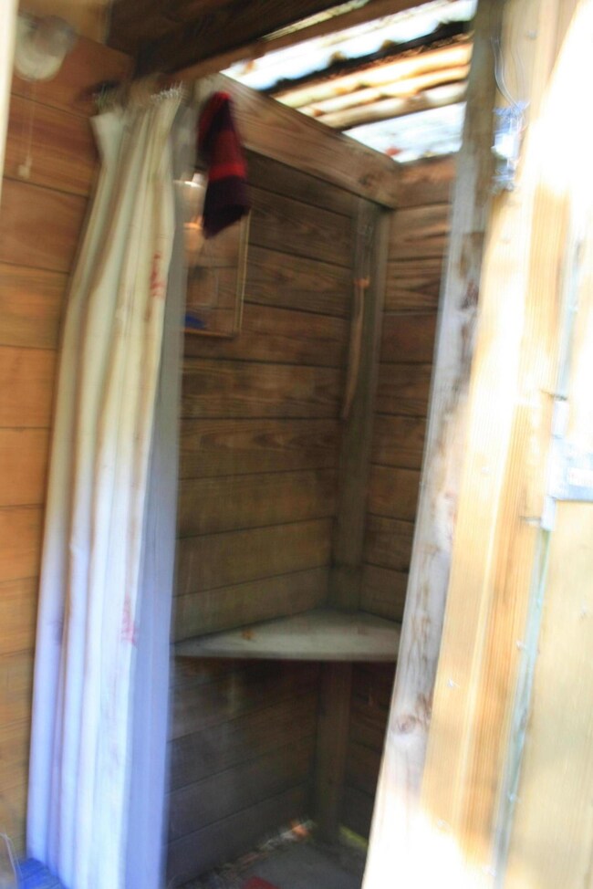 outside shower
