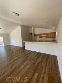 Looking into kitchen