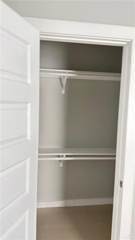 View of closet