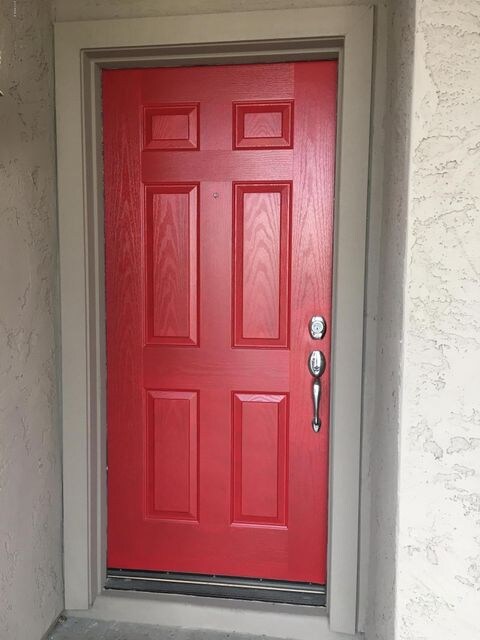 front door