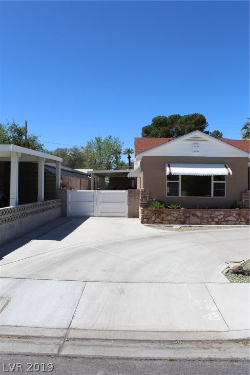 Long Driveway leading to the 2nd Covered Carport
